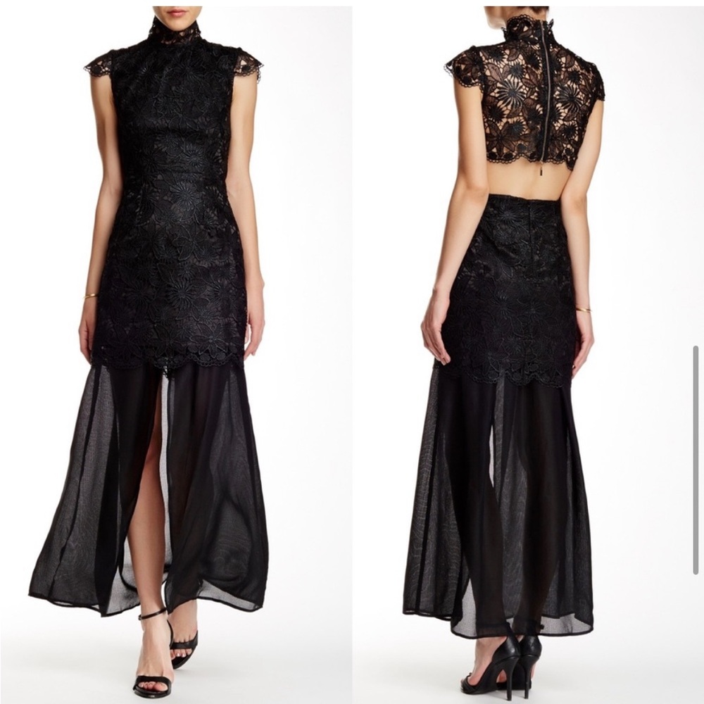 NWT Asilio Dark Muse Lace Dress